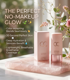 CC Color Correcting Tinted Serum, Hydrating Light Coverage Skin Tone Evener CC Cream